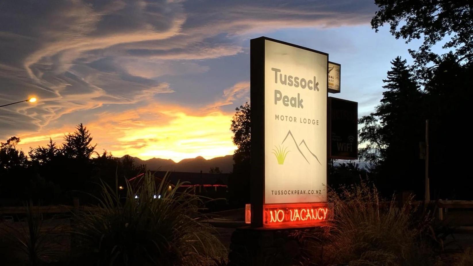 Tussock Peak Lodge Hanmer Springs Exterior foto